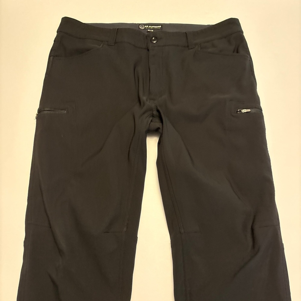 BC Clothing Expedition Pants Mens 38x30 Black Stretch Cargo Hiking Outdoor